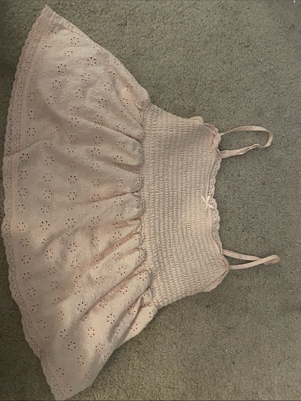 PacSun pink babydoll top